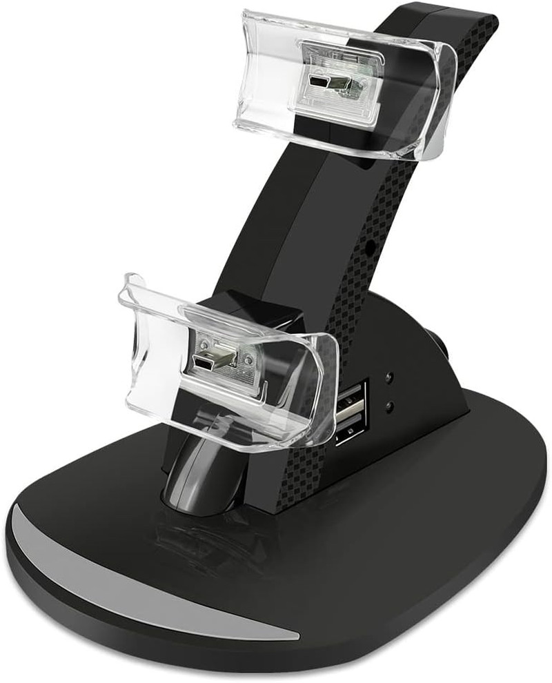 PS3 Controller Charger, Dual Console Charger Charging Docking Station Stand for
