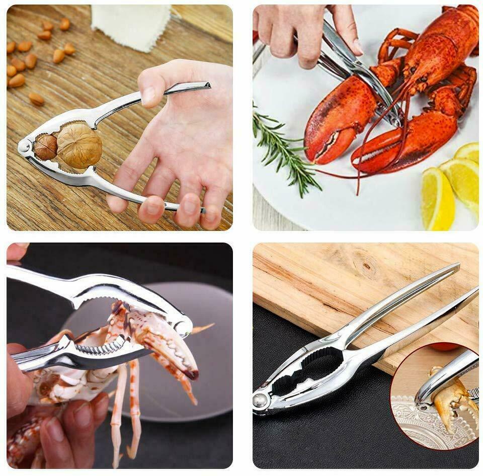 Nut Cracker Sheller Walnut Convenient Plier Quick Walnut Almond Pecan Clip Tool
