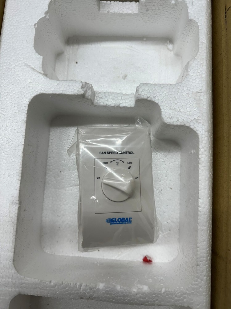 Industrial Ceiling Fan White 56 Inch With Controller