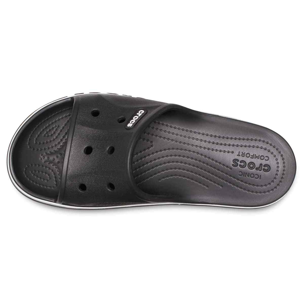 Crocs Adult Bayaband Slides Comfortable Sandals for Men and Women