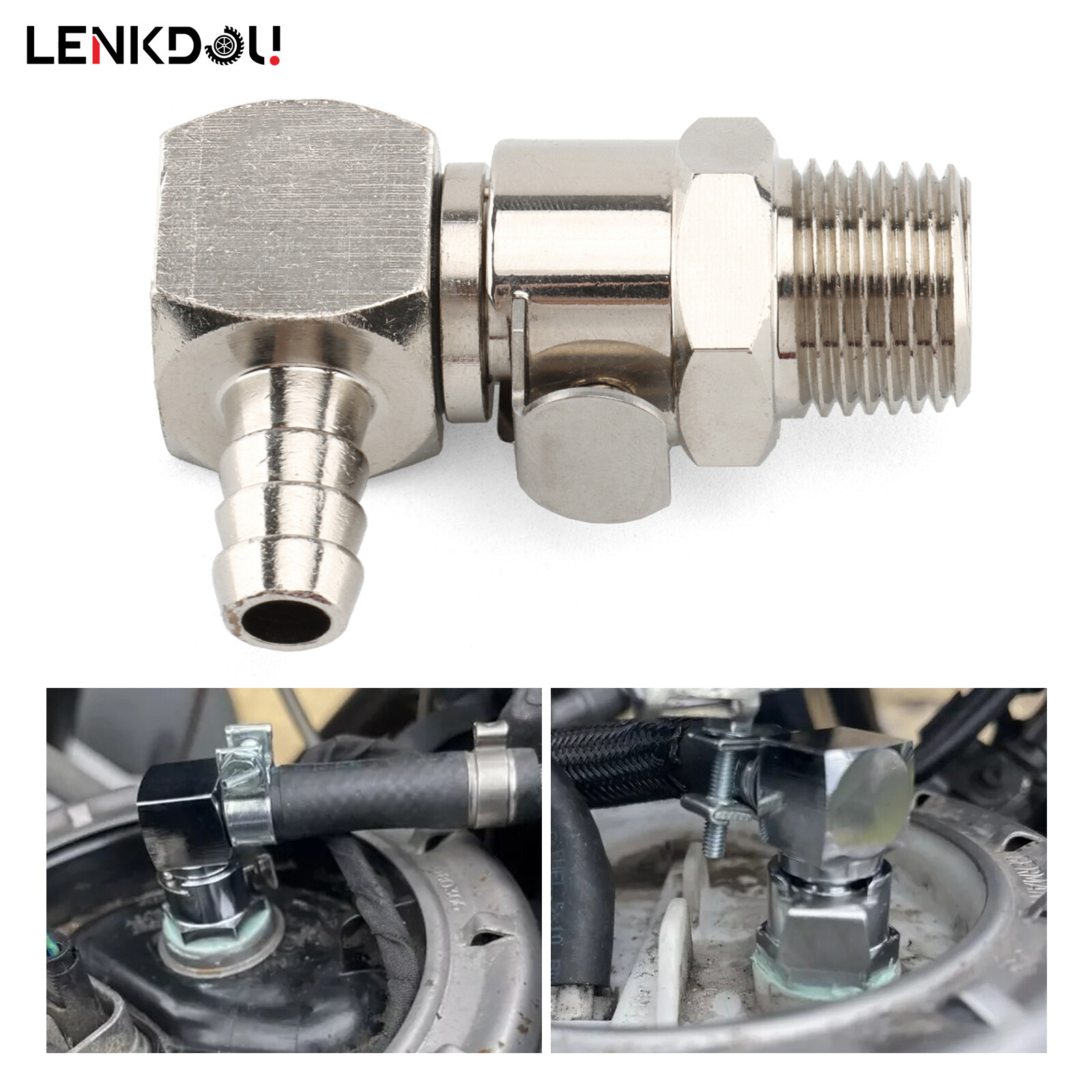 Gas Fuel Pump Line Hose Quick Release Disconnect Coupling 1/4" BSPT For Triumph