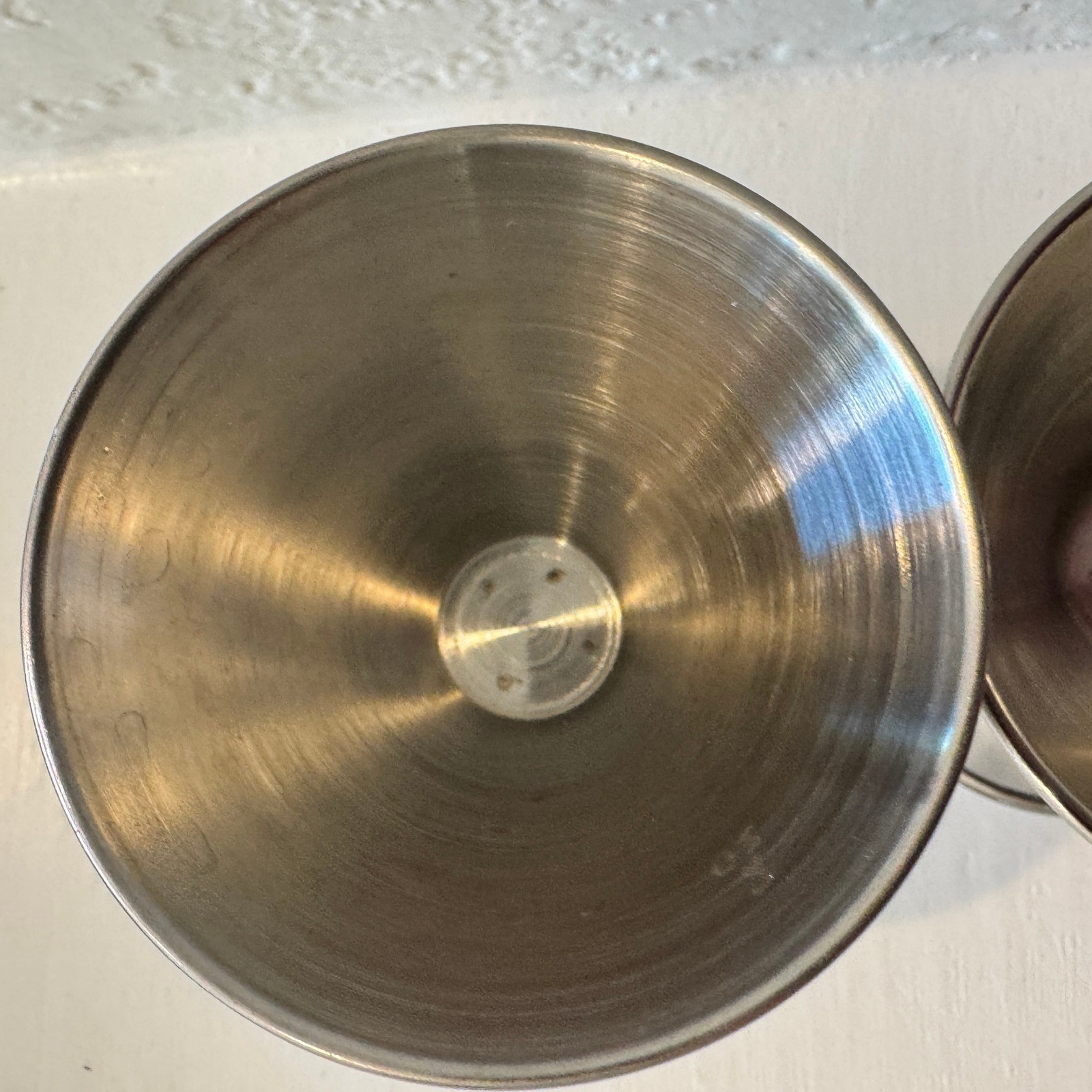 Stainless Steel Double Jigger Set Bartender Bar Measuring Cup 3 Piece