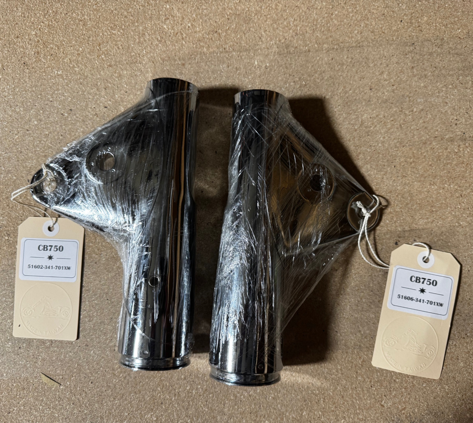 OSVP-058 1973-1976 HONDA CB750K Chrome Fork Ears