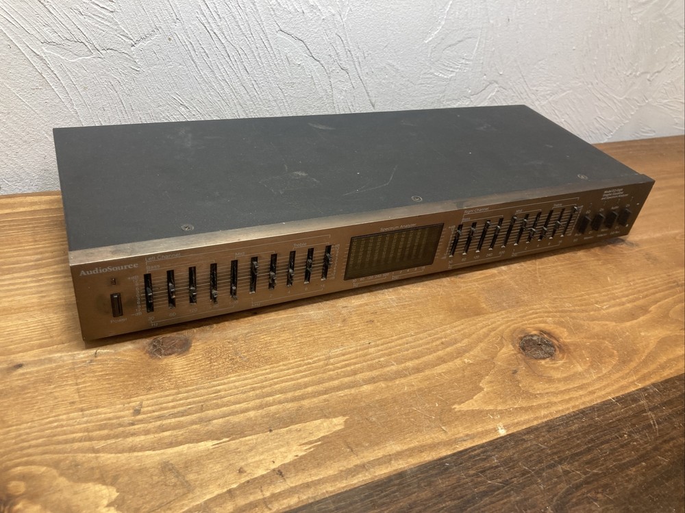 AudioSource EQ Eight Graphic Equalizer Spectrum Analyzer Need New Slider Knobs
