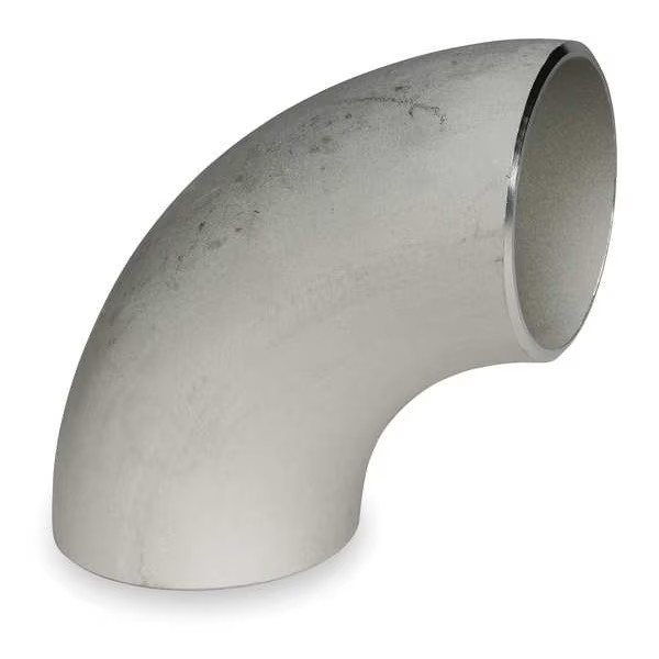2" Schedule 10 Long Radius 90-Degree Elbow WP316/L Stainless Steel Fitting