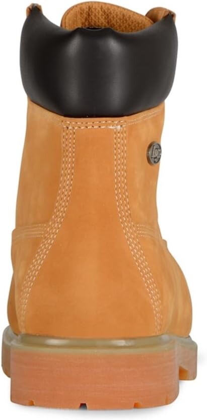 Lugz Drifter Steet Toe Boot (Wheat & Black)