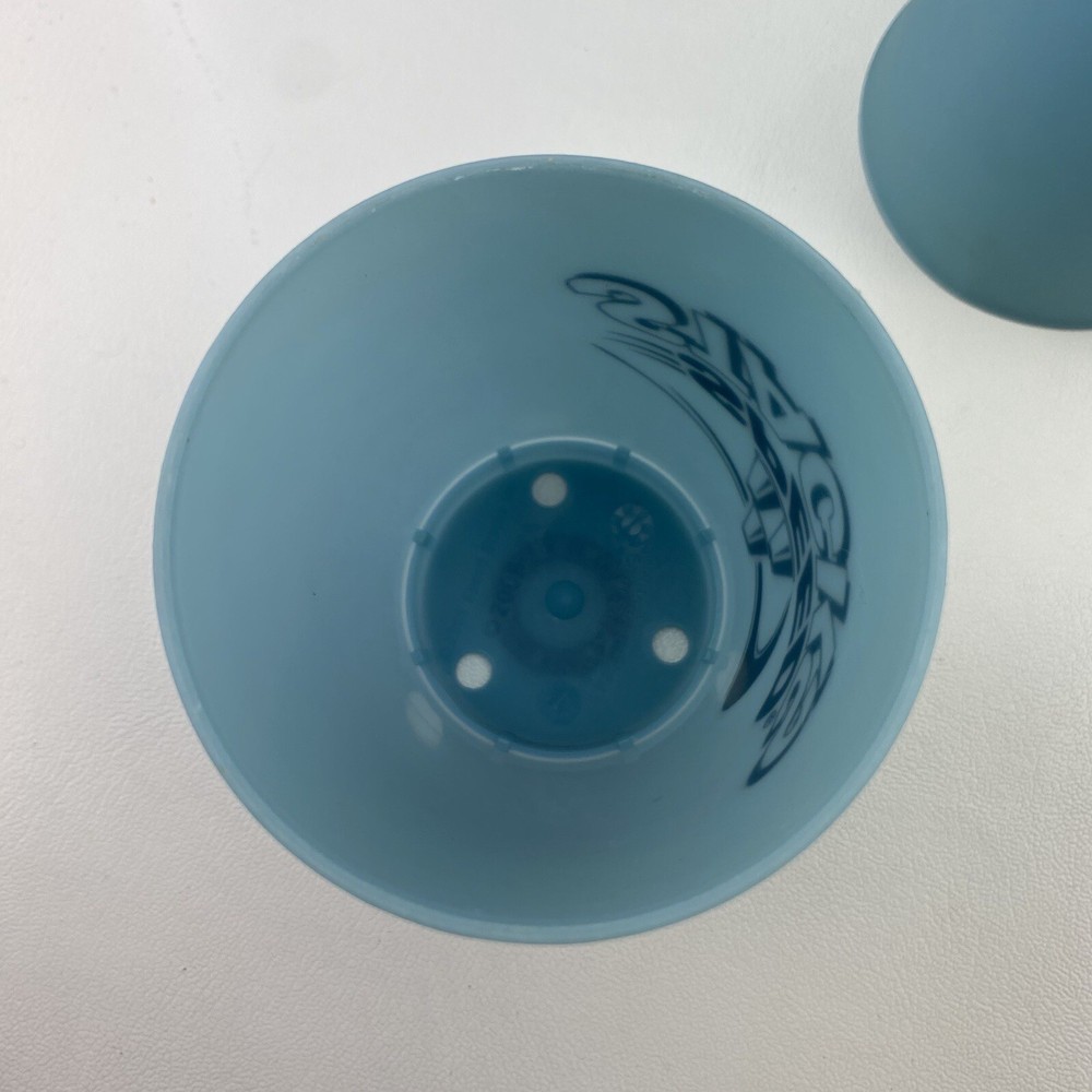 Speed Stack Cup Set WSSA 12 Cups Stackable Grayish Light Blue W/ Mesh Bag