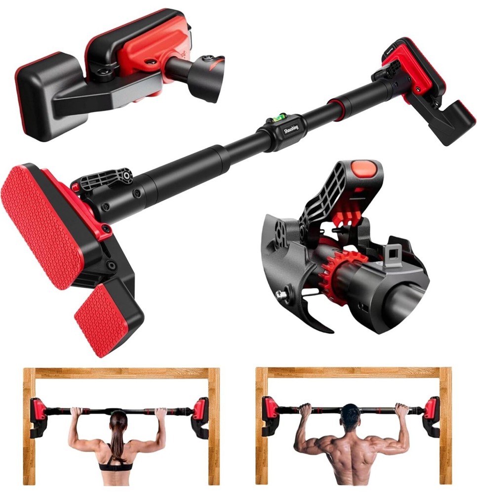 Pull Up Bar for Doorway, 27-39in No Screw Adjustable