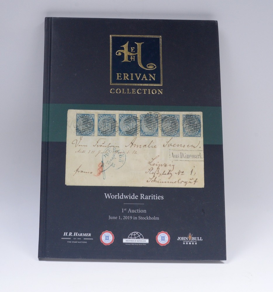 Erivan Collection Worldwide Rarities 2019 Auction Postage Cover Catalogue