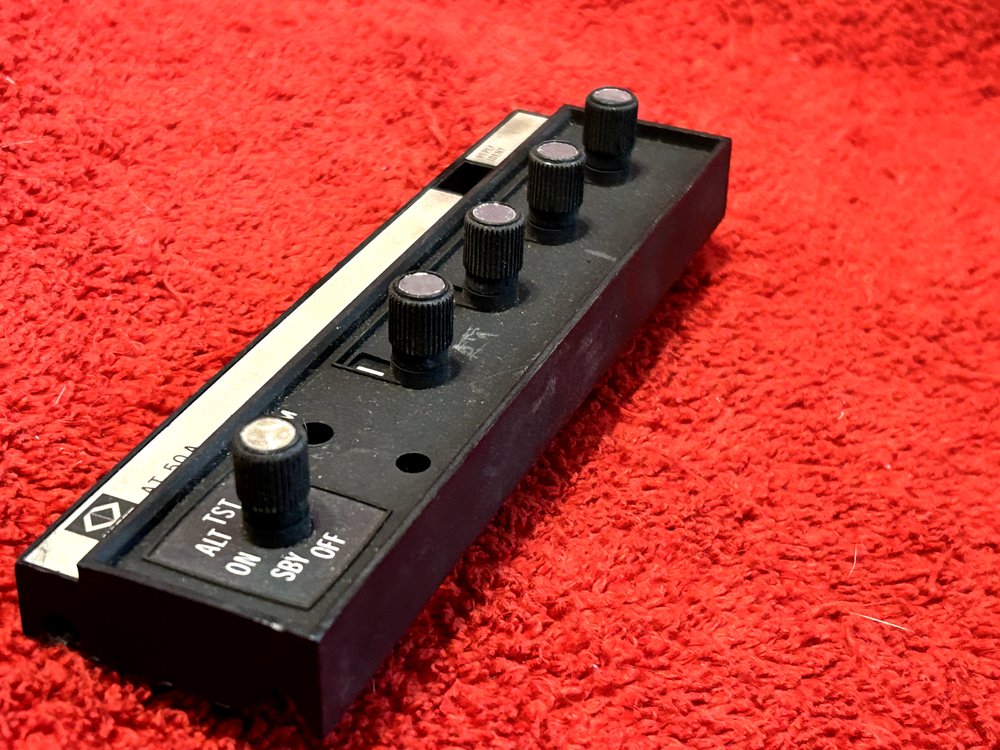 NARCO AVIONICS FACEPLATE FOR AT 50A TRANSPONDER