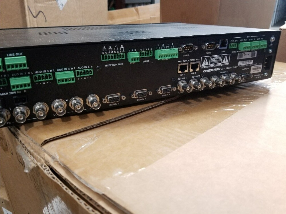 CRESTRON MPS-100 Multimedia Presentation System Control Switcher Audio Amplifier
