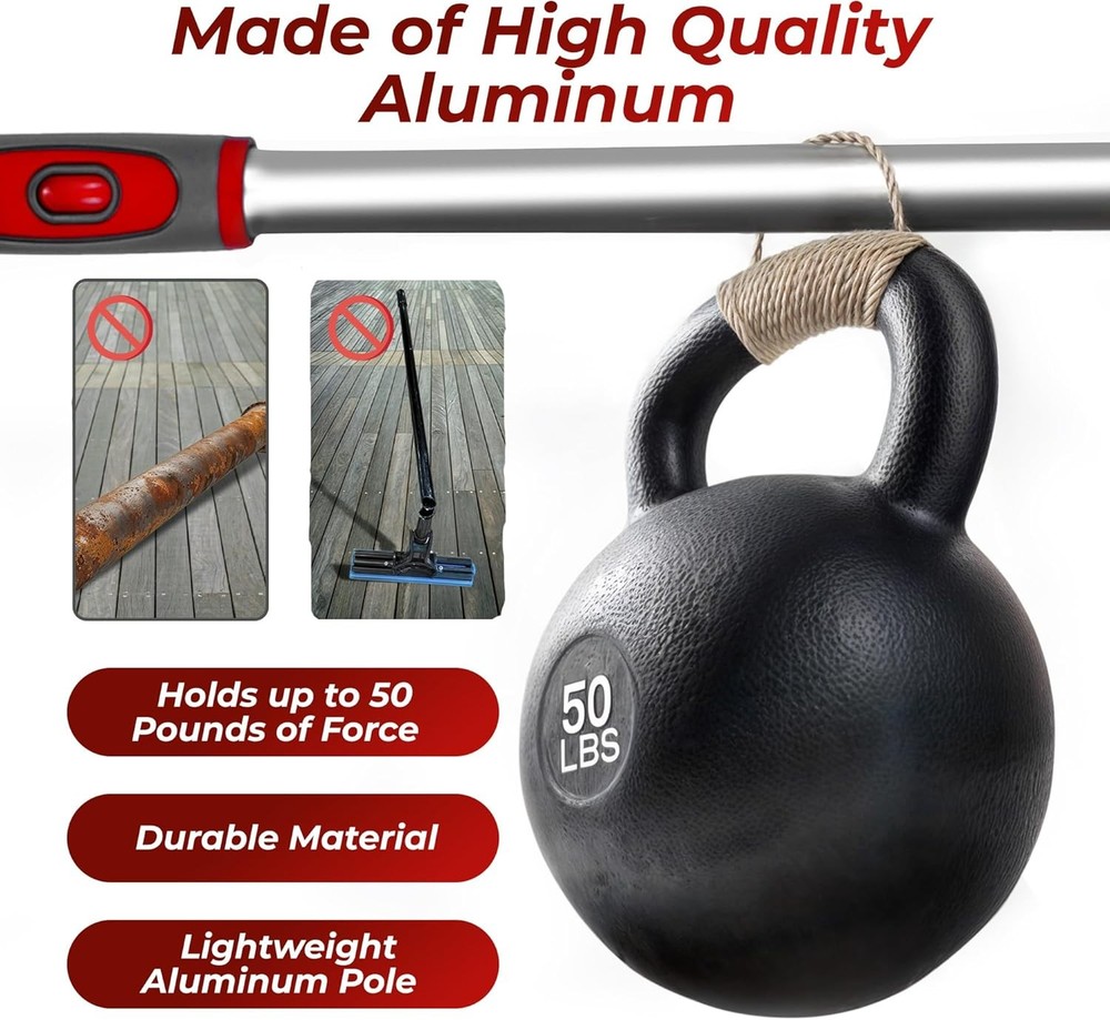 DSV Standard Squeegee Window Cleaner Tool 2-in-1 Window Squeegee for Window Clea