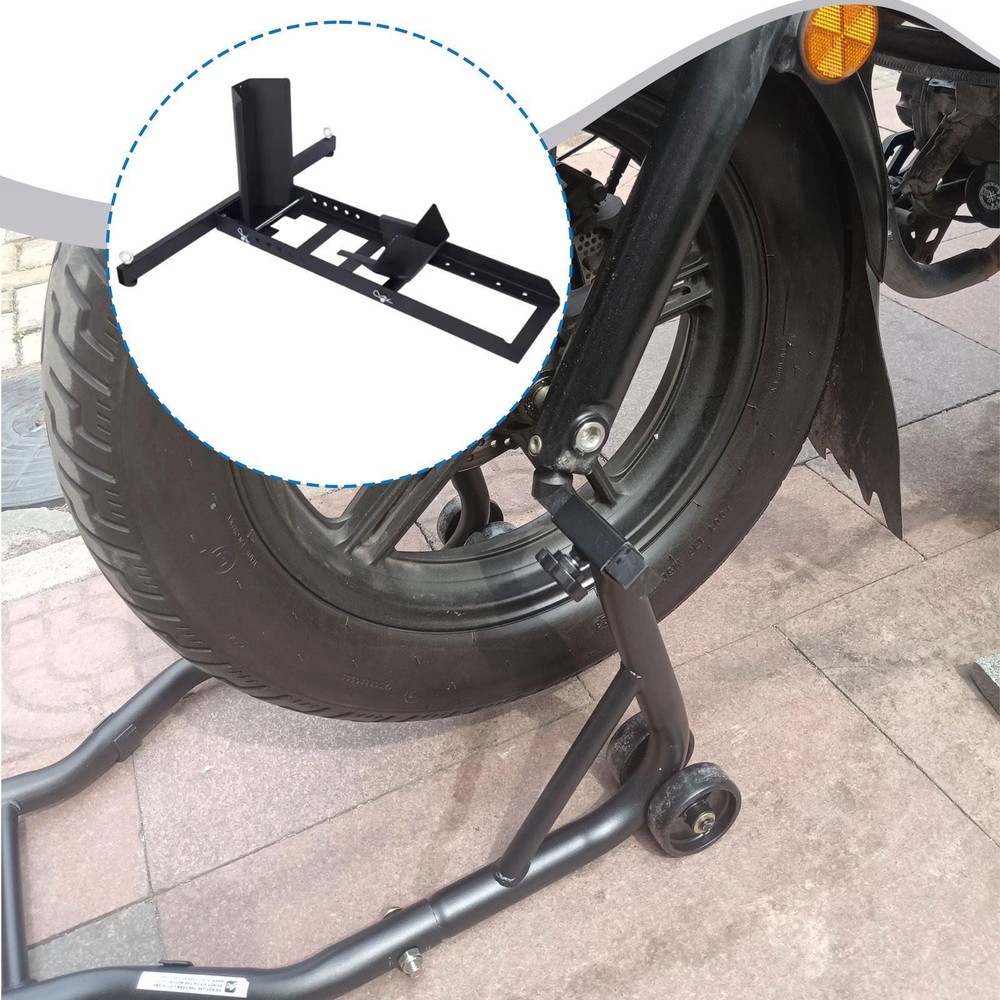 Motorcycle Wheel Chock Replacement High Performance Sturdy Easy Installation
