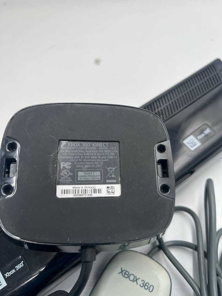 Xbox 360 Kinect Sensor Camera w/ Power Adapter & PC Wireless Receiver OEM