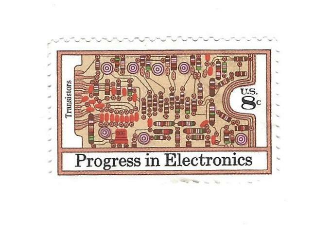 STAMP US SCOTT 1501 "Electronic Circuit" 8 CENT 1973 MNH