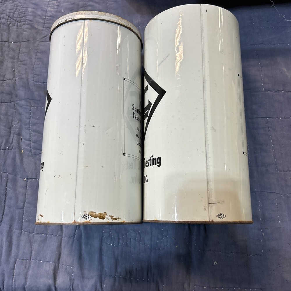 Vintage Tin Can So. Calif. Testing Lab. Inc.