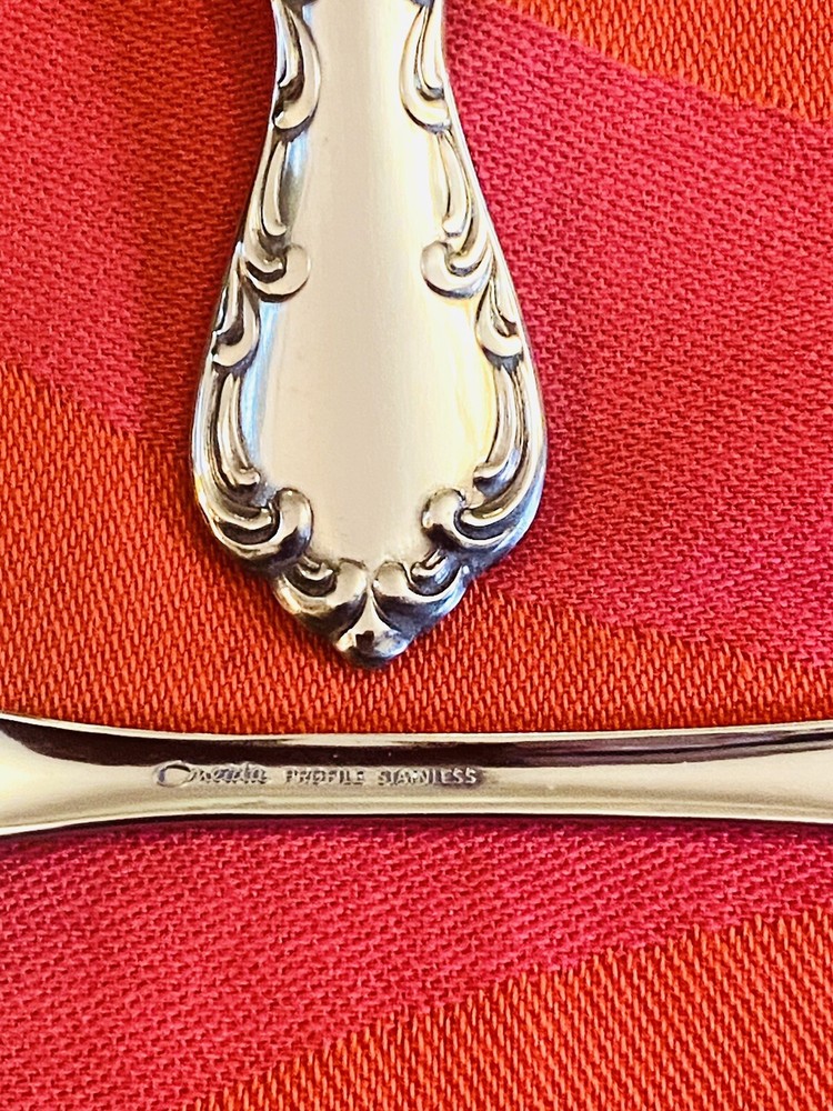 Oneida Profile St. Louis Glossy 4- Teaspoons 6 1/8"