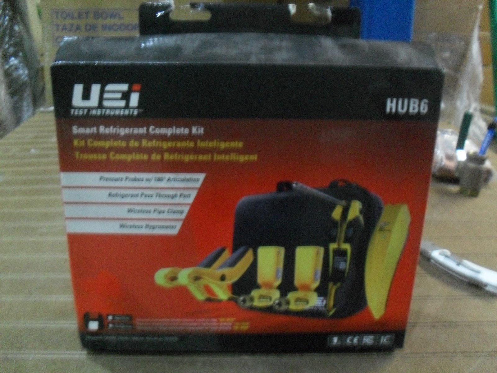 UEI HUB6 Smart Refrigerant AC System Diagnostic Kit