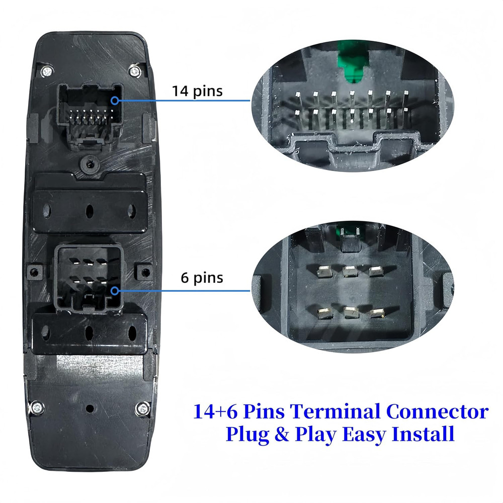 Left Front Driver Side Master Power Window Switch for Dodge Journey