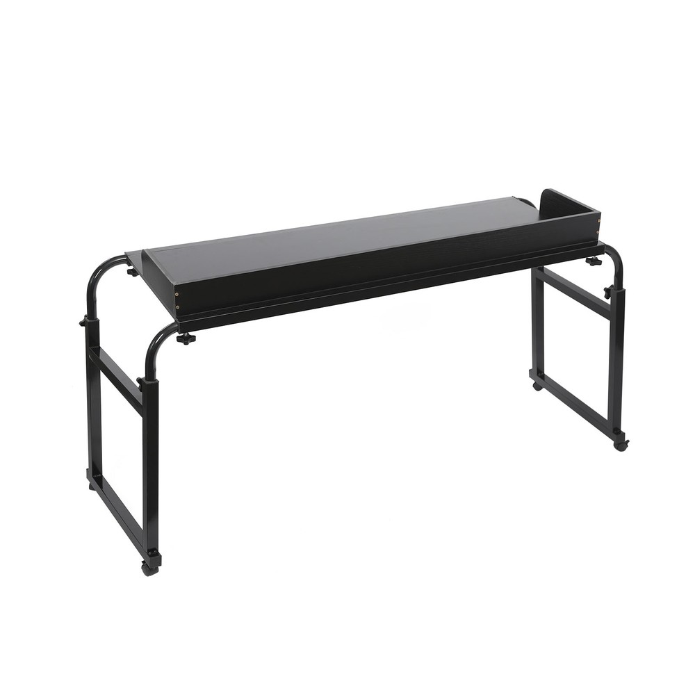Overbed Table Mobility Table Cross Bed Height & Length Adjustable Over Bed Desk