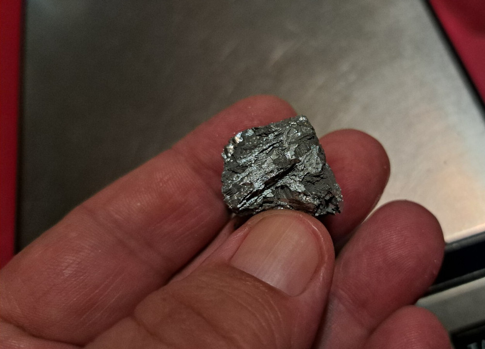 Antimony Metal Element - Irregular Chunks - 99.77% - 30 Grams - 1 oz.
