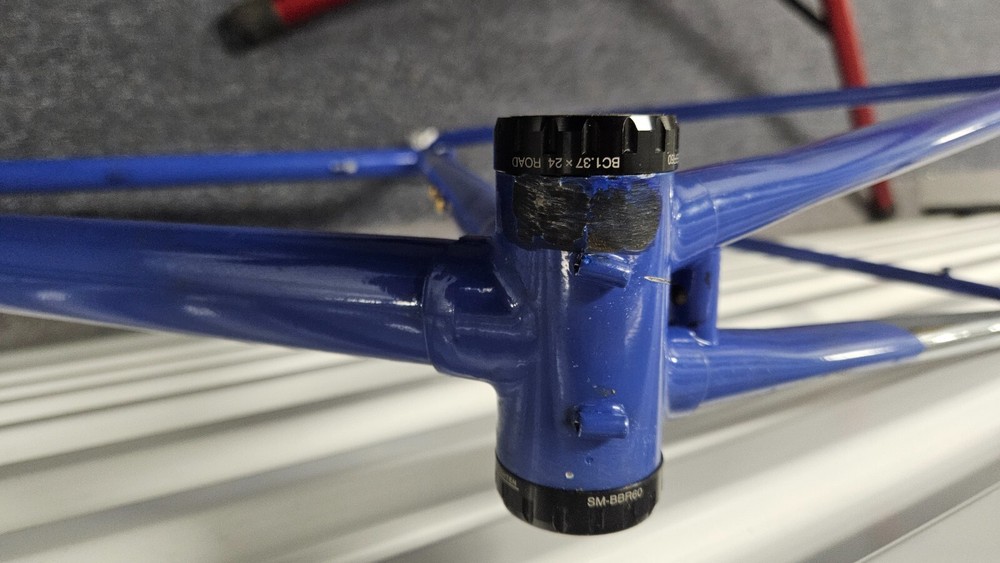 1987 Fuji Ecco frame, fork, headset -61cm - VGC