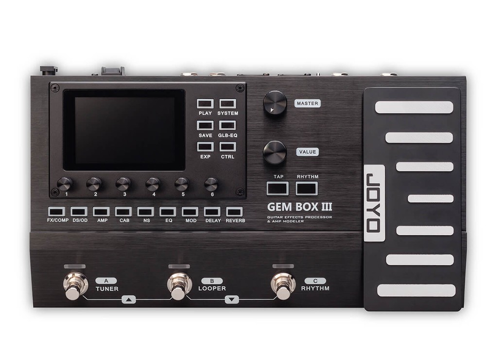 Joyo GEM BOX III Multi Effect Guitar Processor w/ Looper and Drum Machine