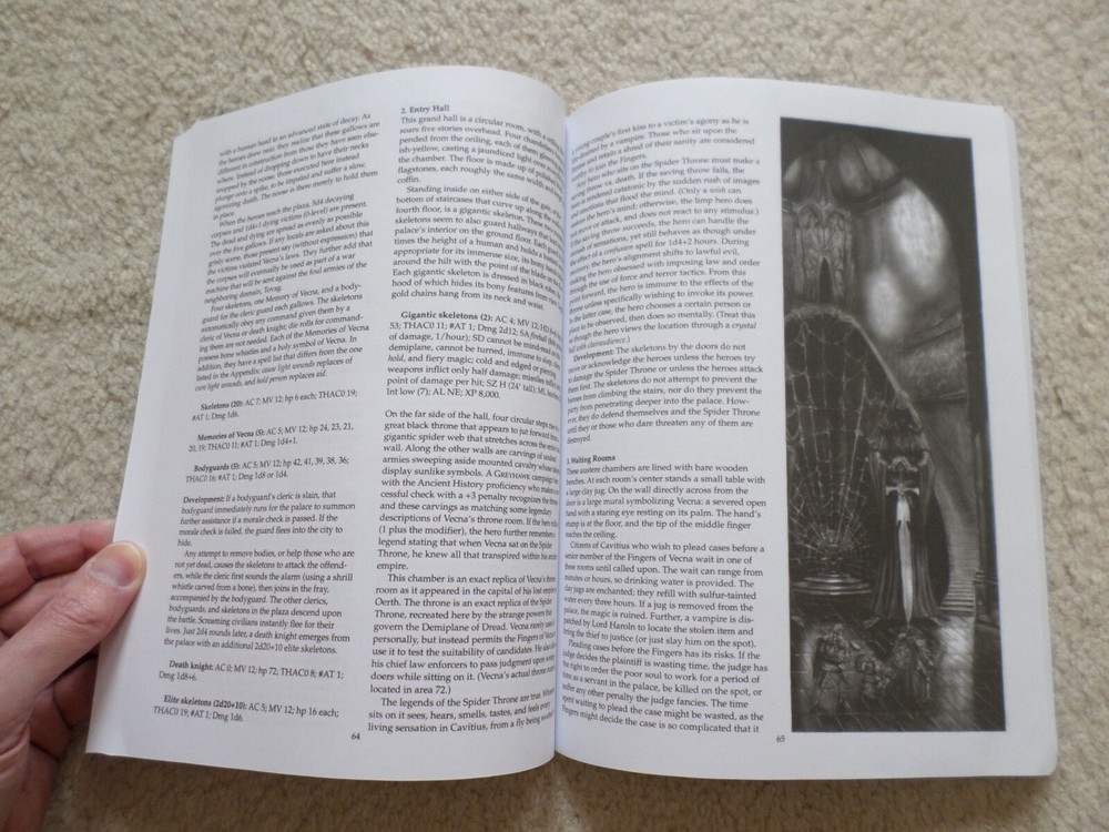 Die Vecna Die ! Dungeons & Dragons adventure module