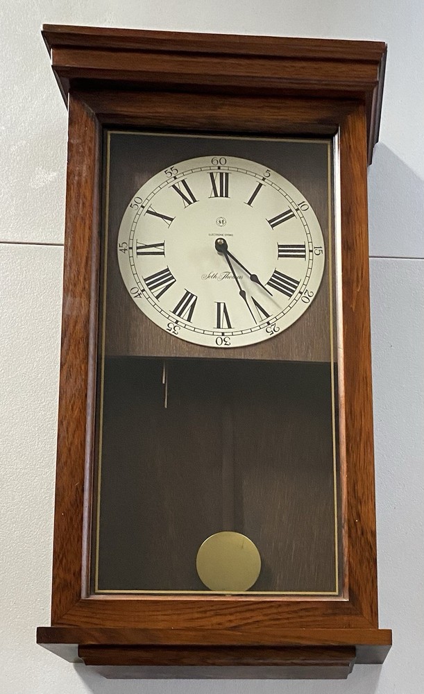 Seth Thomas “Georgetown” Electronic Strike Wall Clock