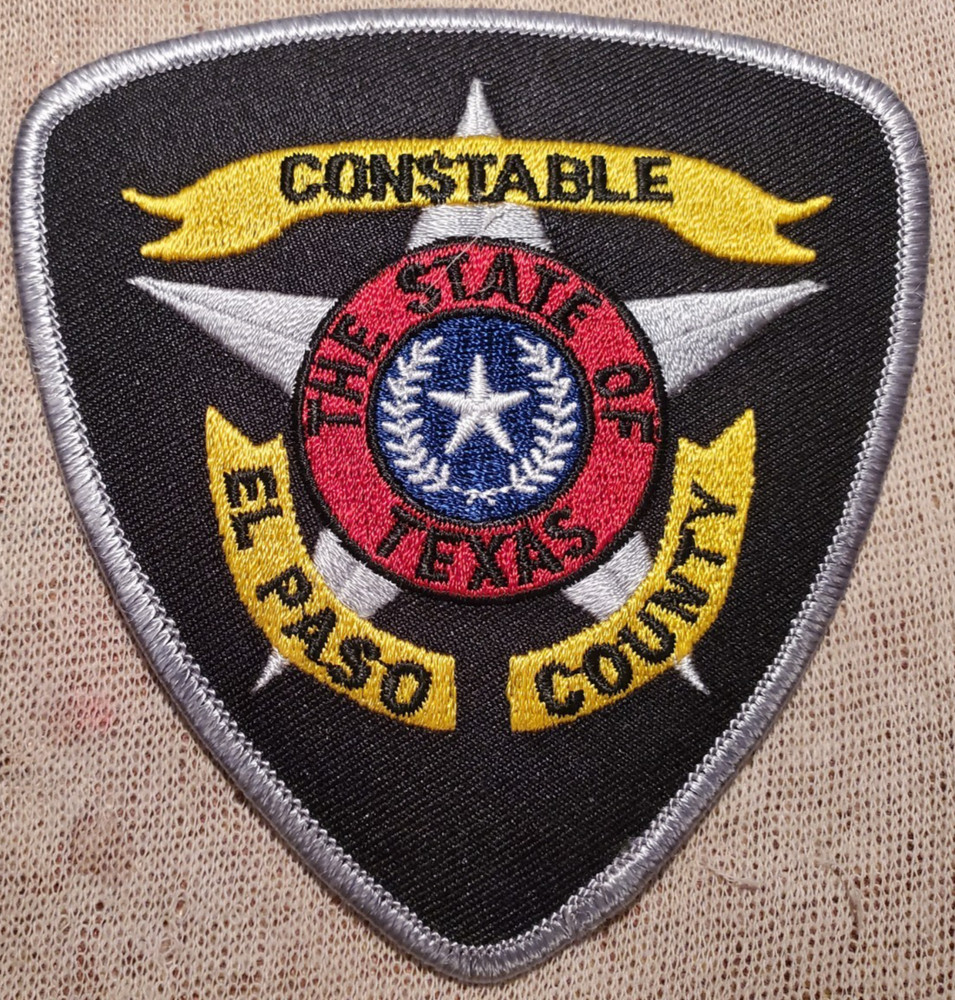 TX El Paso County Texas Constable Shoulder Patch