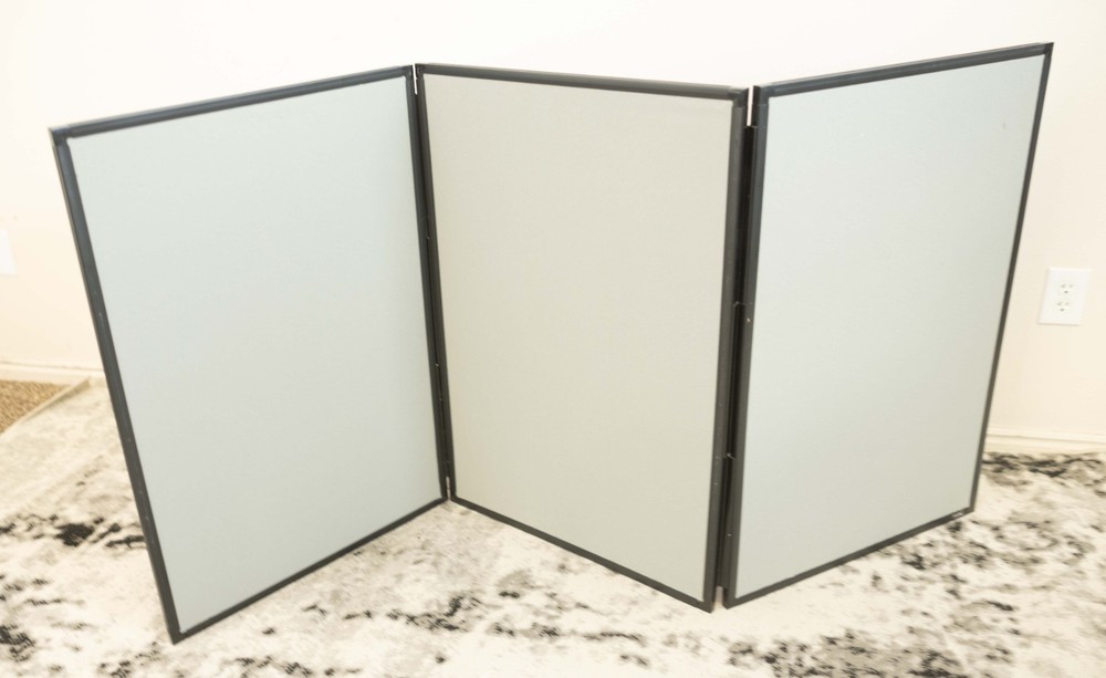 Quartet Show-it! 3-panel Exhibition Display System Height 36" X Width 72"