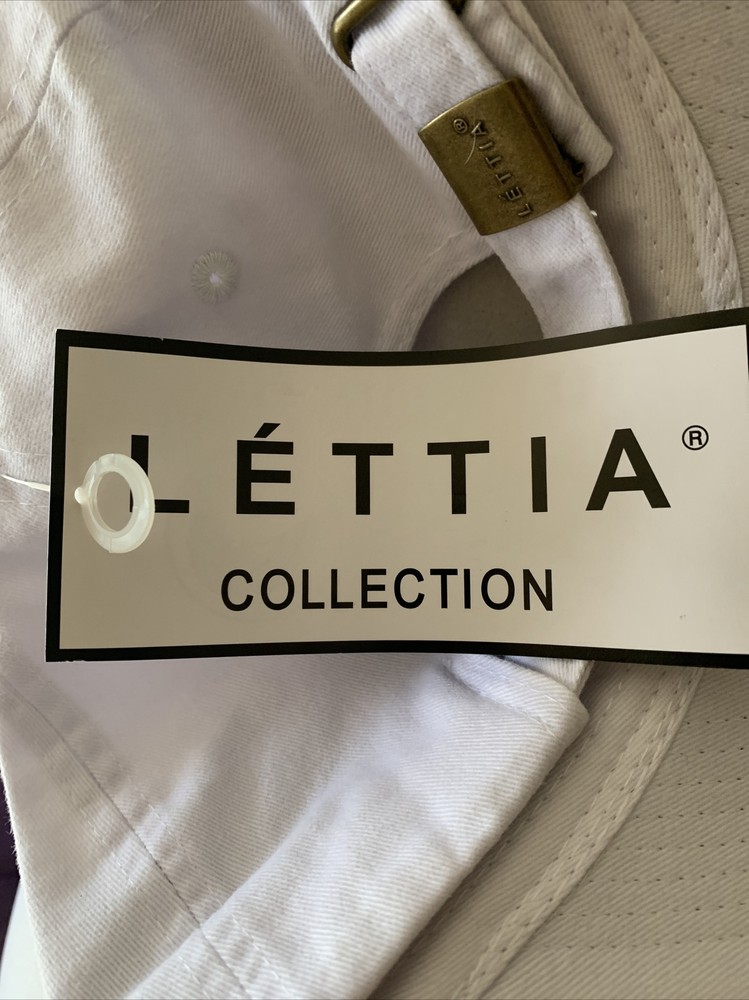 Lettia Baseball Cap Hat White