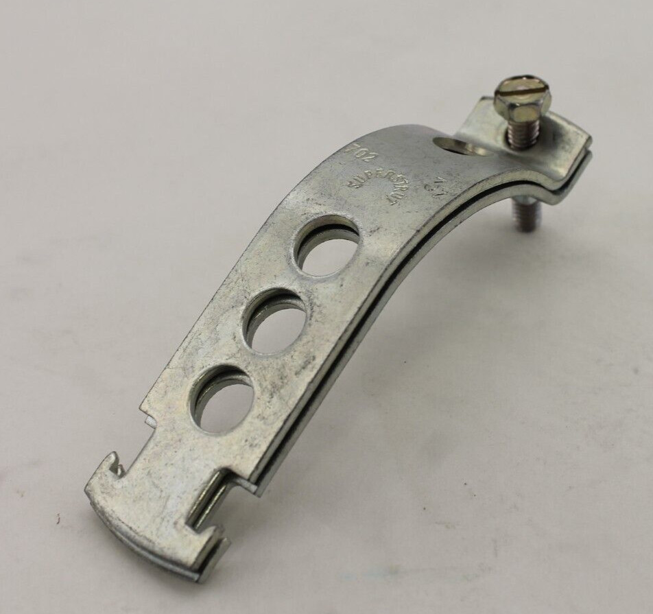 Superstrut 702-3-1/2" Silver Pipe Strap