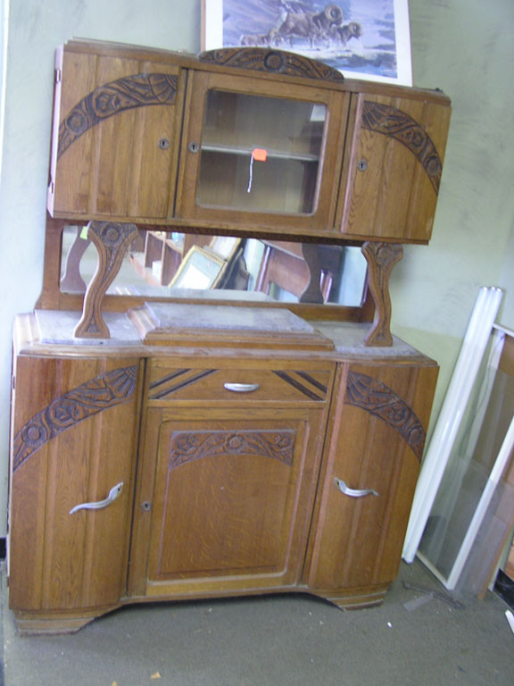 Oak Art Deco Buffet