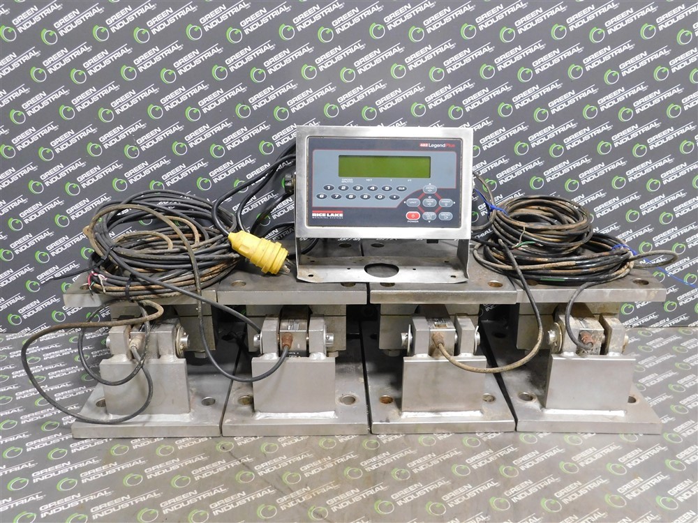 USED Rice Lake 482Plus-2A Digital Scale Indicator with 4 Load Cells