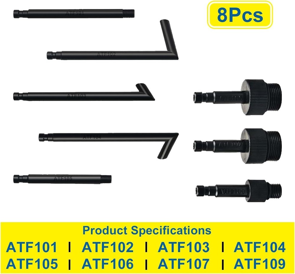Easy Fill Transmission Fluid Pump with 8 Adapters