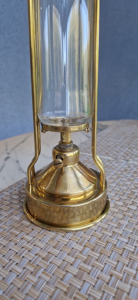 hand made kerosene lamp