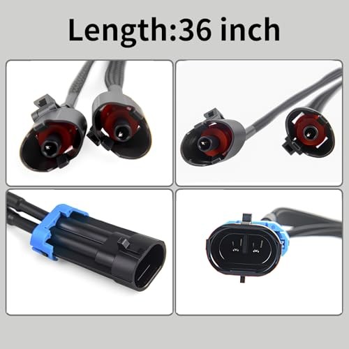 36" Extension Relocation Harness Knock Gen 3 LS Sensor Extension Harness 36"