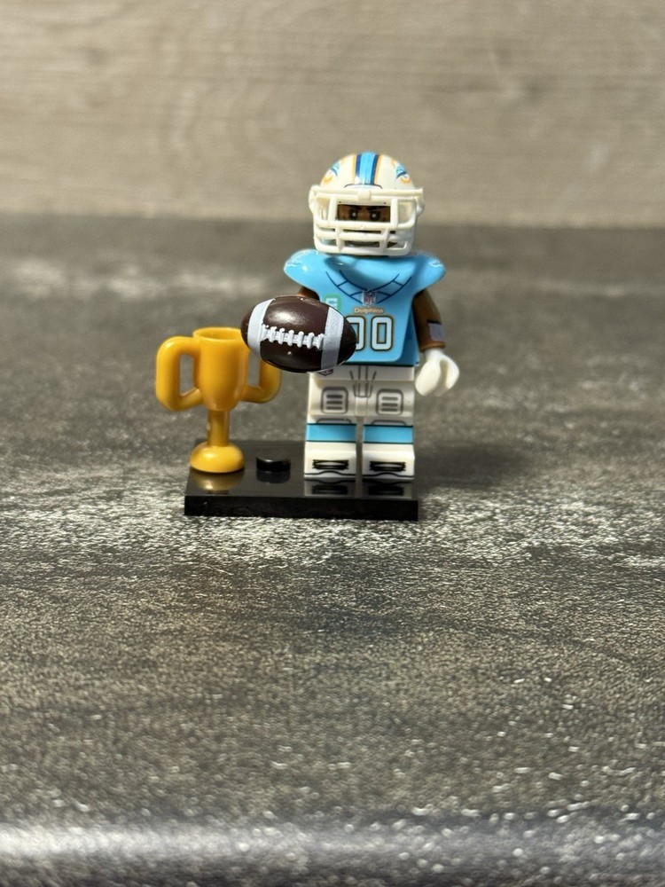 NFL Custom Minifigure Miami Dolphins