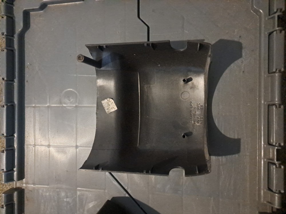 95-99 Eclipse GST OEM lower bottom top steering column cover panel trim grey