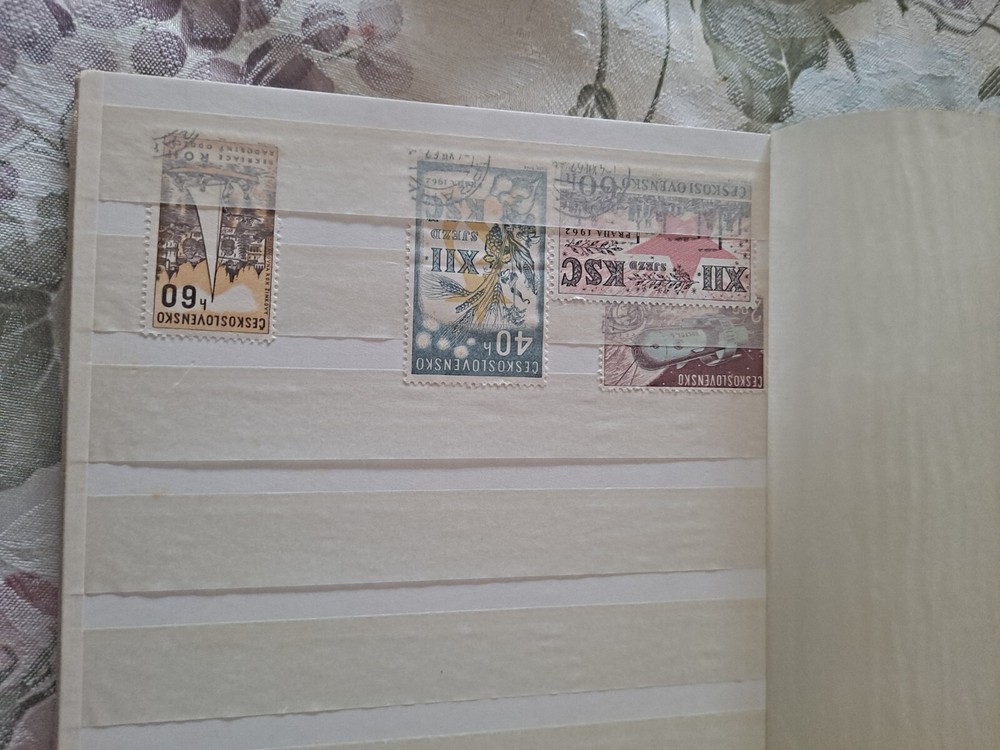 Czech 2 Stamp Collection 7x9