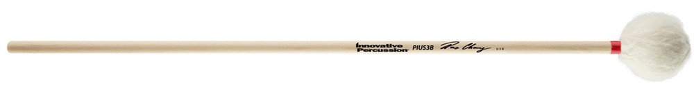 Innovative Percussion - PIUS3B - Medium General Marimba Mallets - White Yarn -