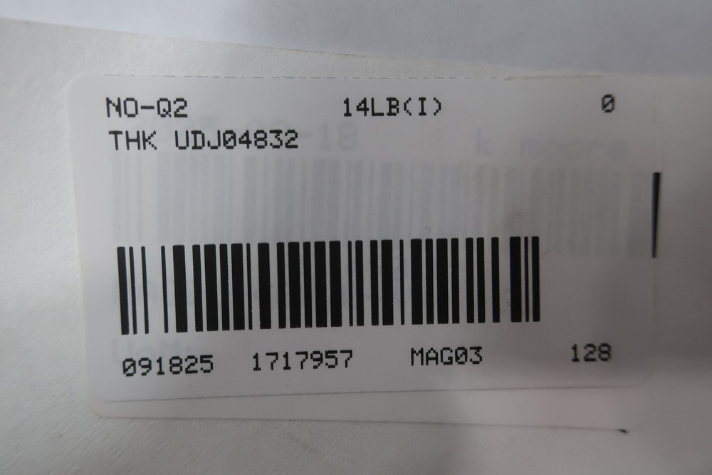 Thk UDJ04832 SHS35C Linear Guide