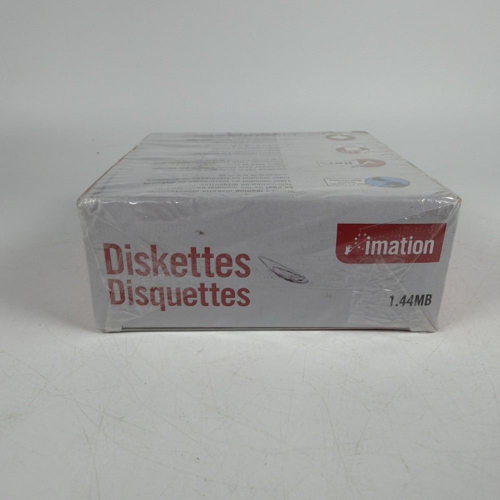Genuine Imation IBM Formatted 2HD 1.44 Diskettes (10 Pack)