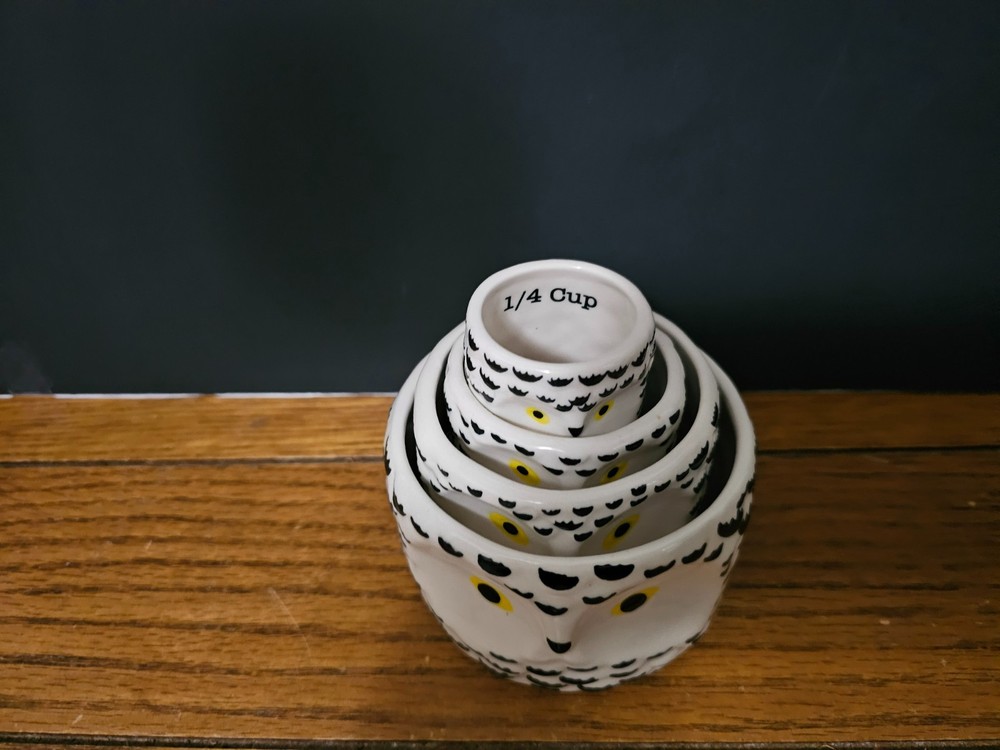 CUTE OWL MEASURING/NESTING CUPS