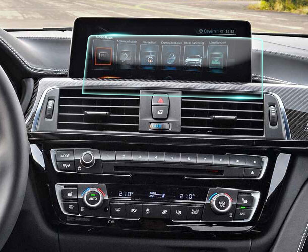 Crystal Clear Screen Protector for 2017 BMW M3 Vehicle Navigation