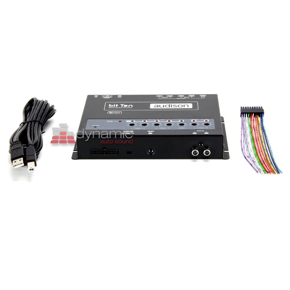Audison BIT-TEN Multi-Function Digital Sound Processor DSP Analog Input NEW
