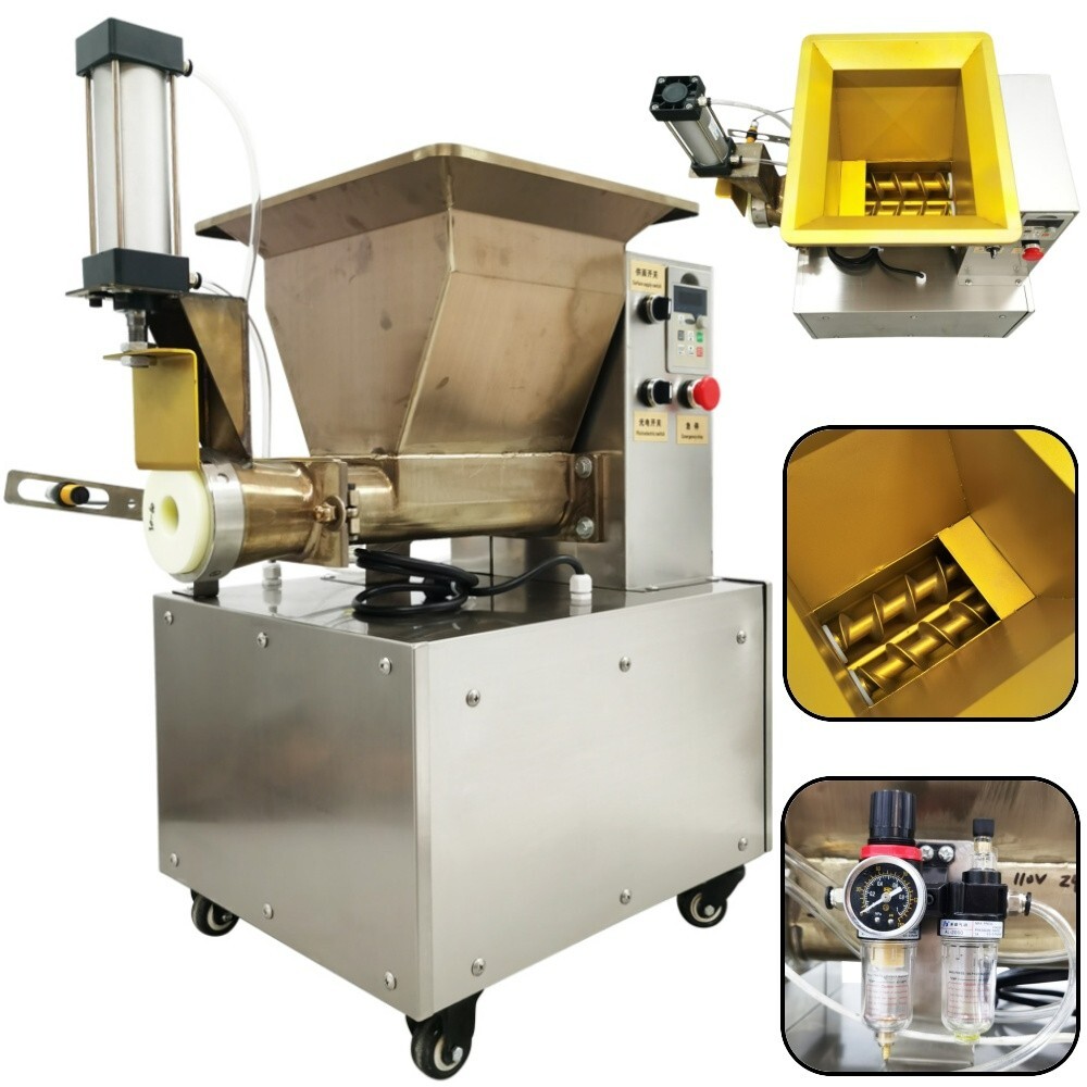 1-500g Precision Commercial Dough Cutter Pneumatic Bread Dough Dividing Machine