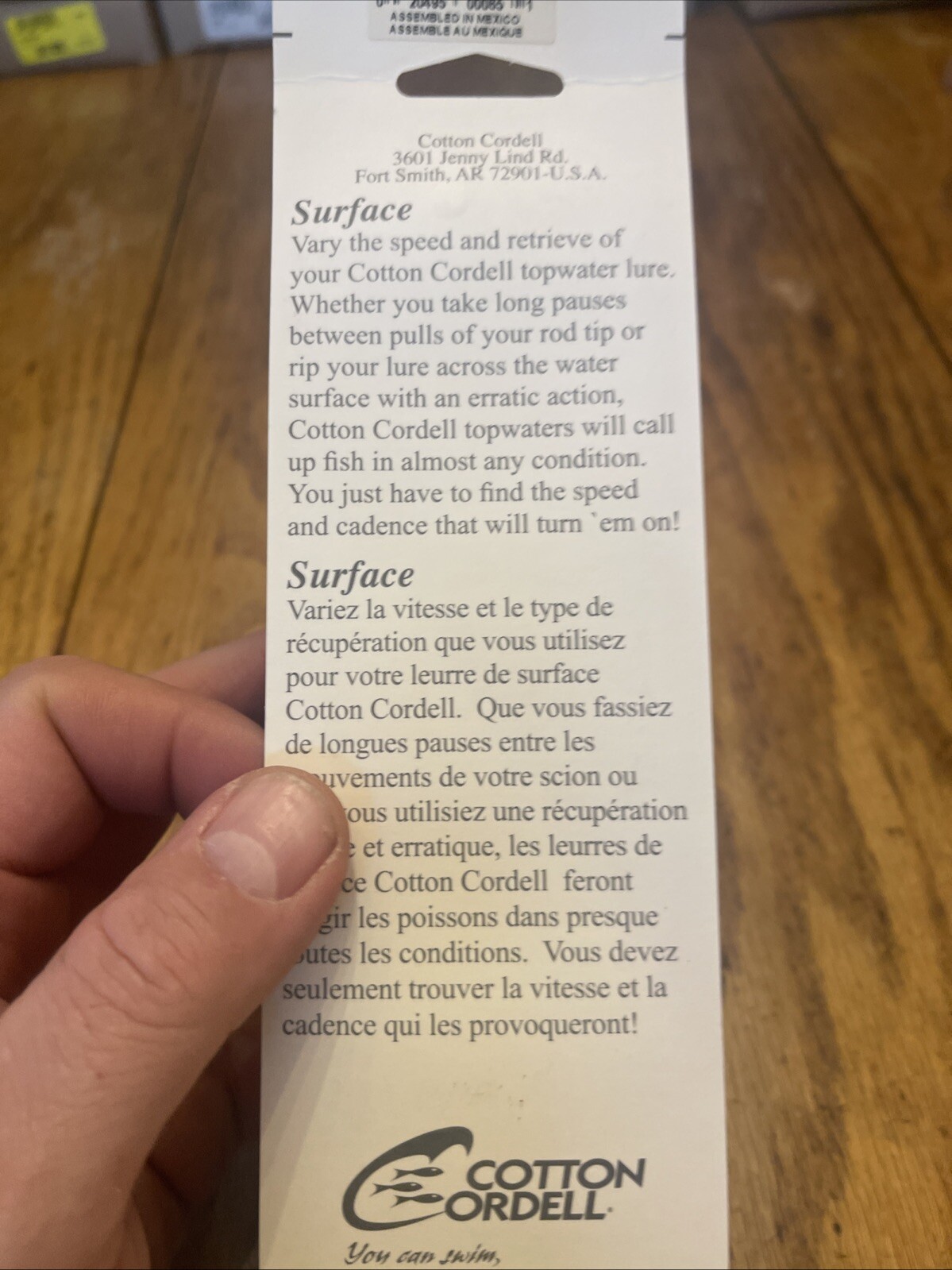 Cotton Cordell Pencil Popper Topwater Lure 7", 2 oz Silver/black C6704