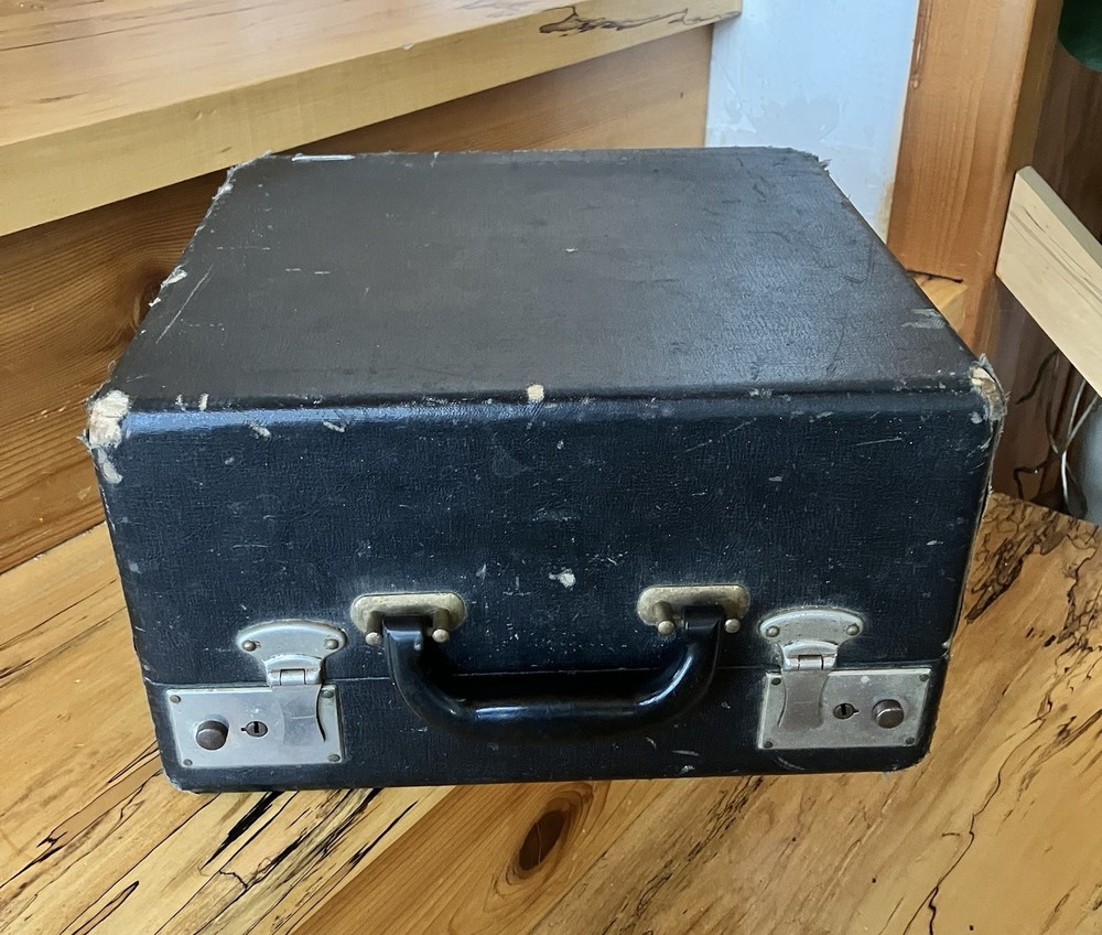 Vintage Monroe High Speed Adding Machine/Calculator With Original Box Untested